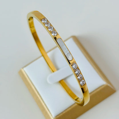 Waterproof Zircon Inlaid Bracelets for Elegance