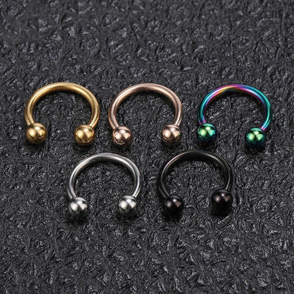 5Pcs Wholesale Septum Nose Ring Jewelry
