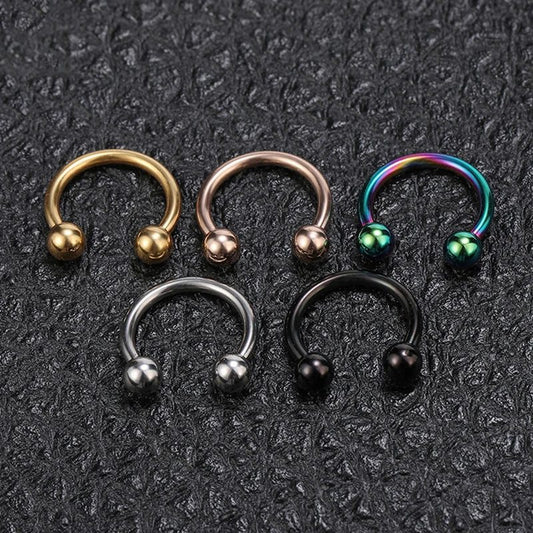 5Pcs Wholesale Septum Nose Ring Jewelry