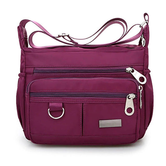 Waterproof Multi-Pocket Crossbody Handbag for Women