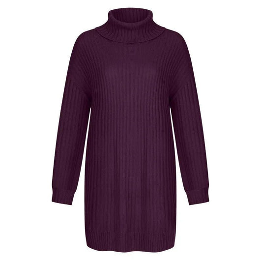Trendy Women’s Mid-Length Sweater Dress
