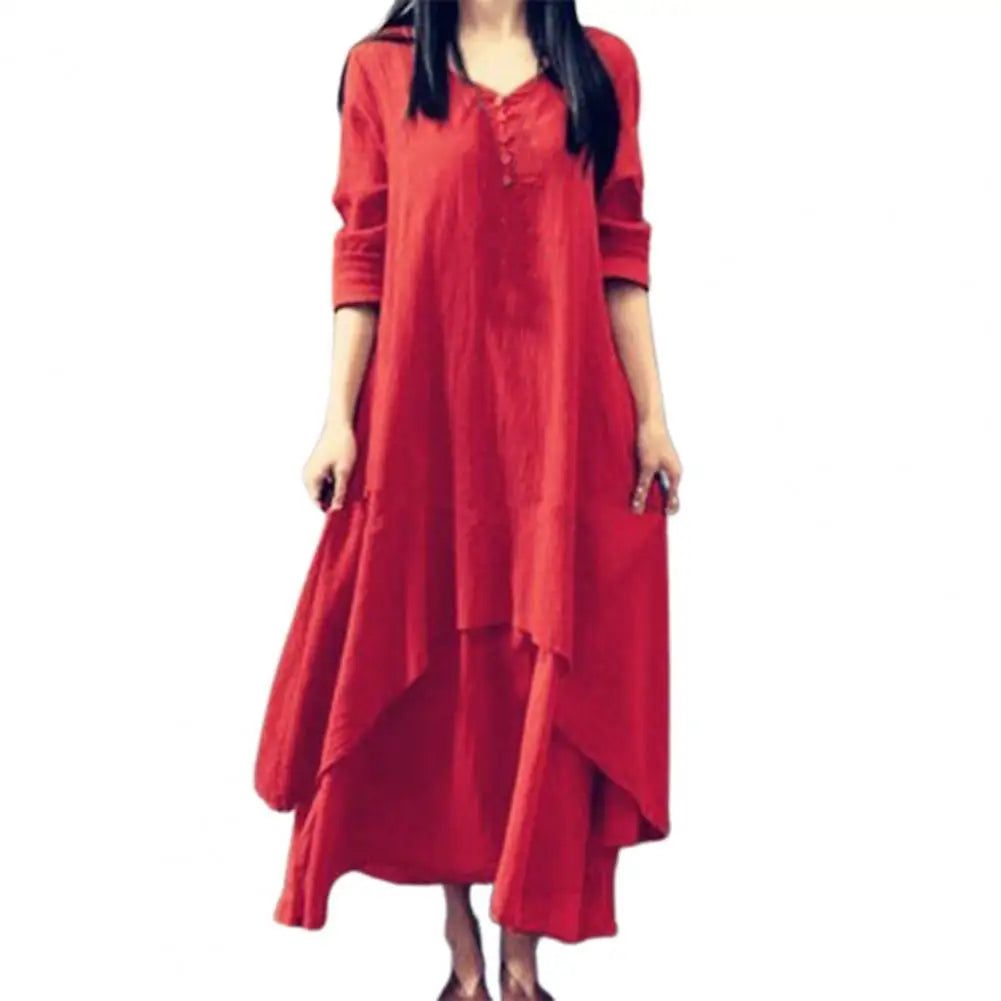 2024 Women's Cotton Linen Dresses for Style