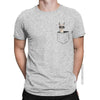 Cool Men's Alpaca Pocket T-Shirt with Sunglasses