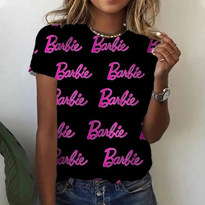 Casual 3D Printed Summer T-Shirt for Women