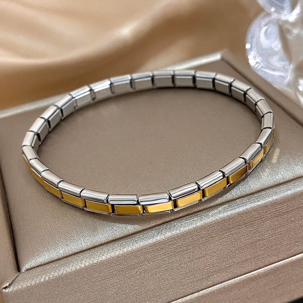 Adjustable Waterproof Stainless Steel Women's Bracelet
