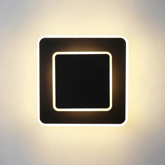 Adjustable 360° Minimalist Wall Lamp for Living Room