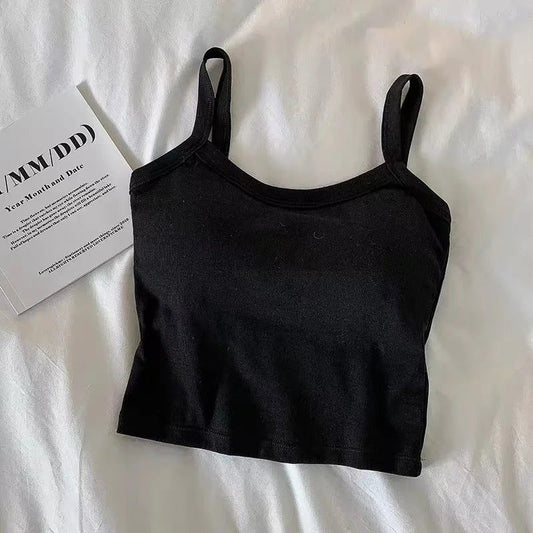 Sexy Women Crop Top Sleeveless Fashion Camisole