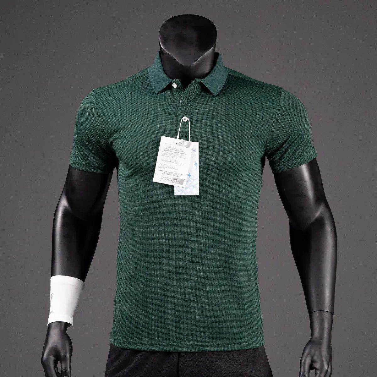 Luxury Men's Golf Polo Shirt - Quick-Drying