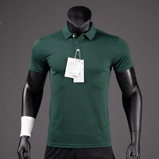 Luxury Men's Golf Polo Shirt - Quick-Drying