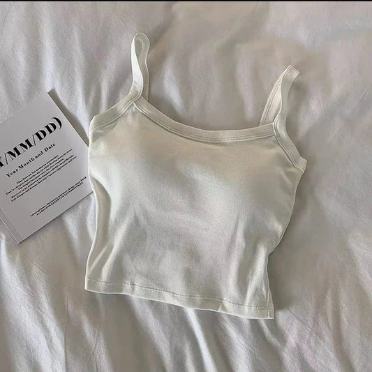 Sexy Women Crop Top Sleeveless Fashion Camisole