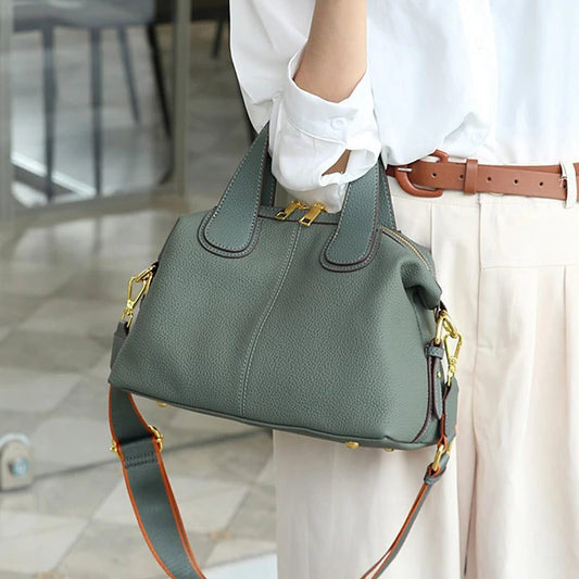 Genuine Leather Crossbody Handbags for Women 2024