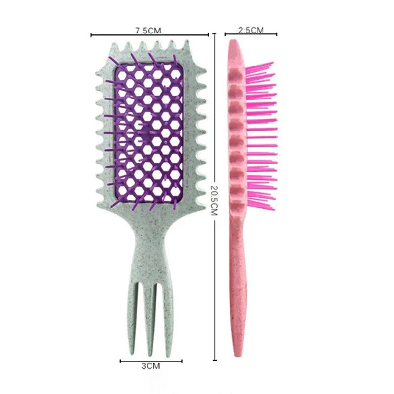 3 in 1 Curl Define Detangling Hair Brush