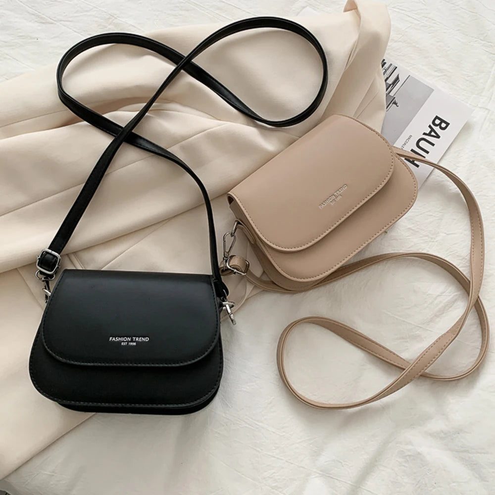 Chic PU Leather Crossbody Bag for Women