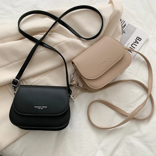 Chic PU Leather Crossbody Bag for Women