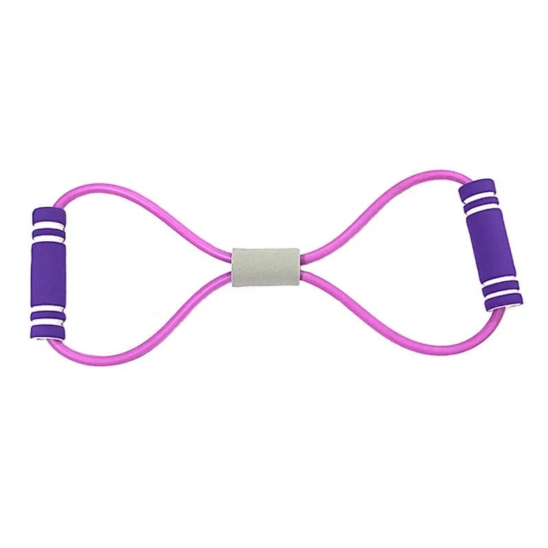 Elastic Resistance Bands for Home Fitness Workouts