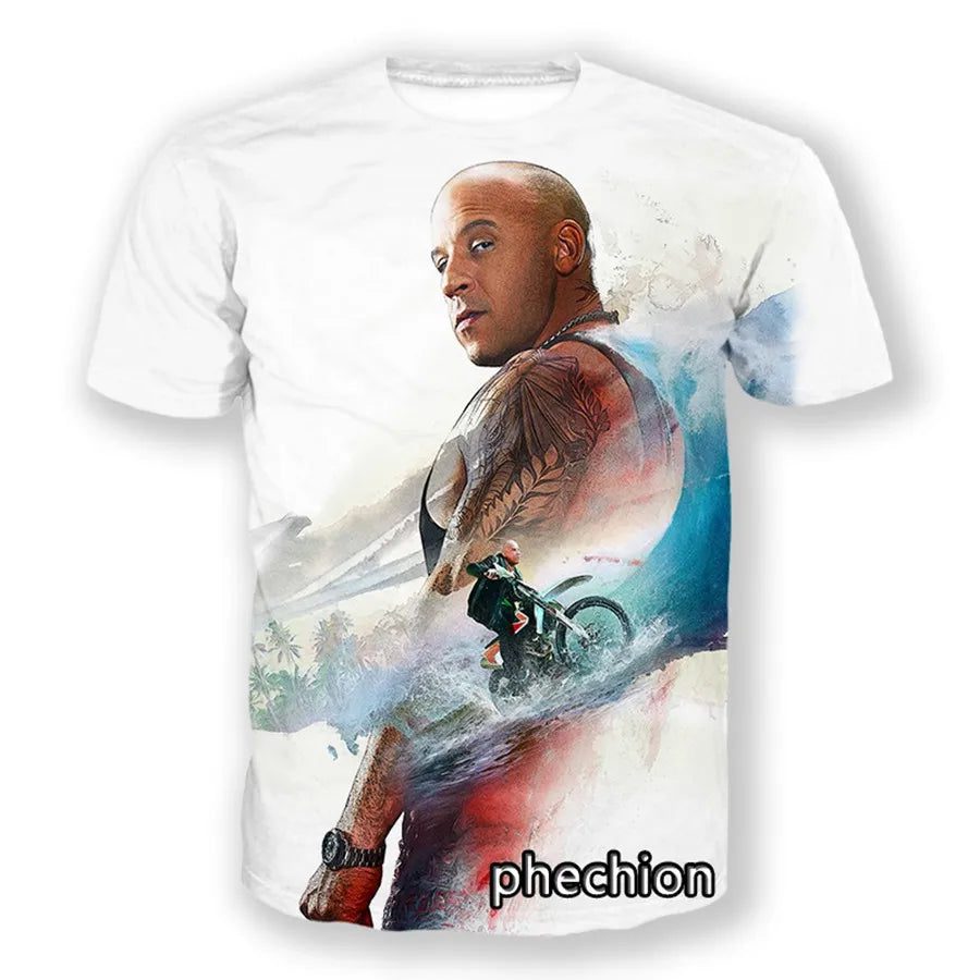 Unisex 3D Print Diesel T-Shirt for Hip Hop