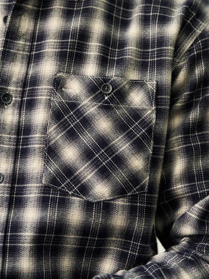 2024 Autumn Oversize Cotton Flannel Shirts