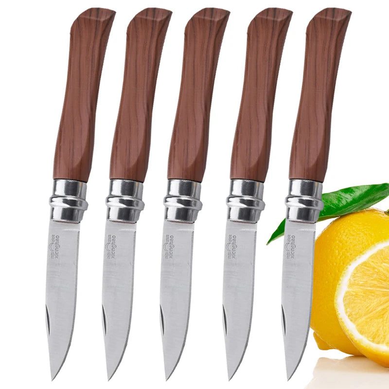 Portable Folding Paring Knife for Effortless Slicing