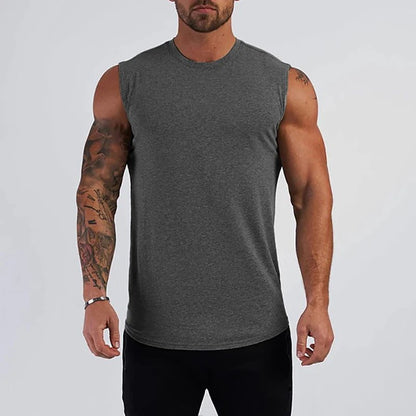 Men's Sleeveless Workout Tank Top for Fitness