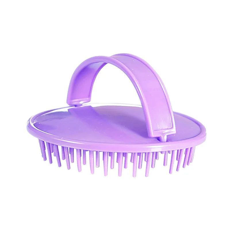 Soft Silicone Scalp Massager Brush for All Hair