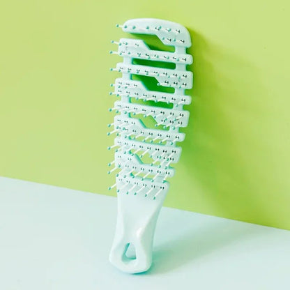 Gradient Hollow Out Hair Brush for Detangling