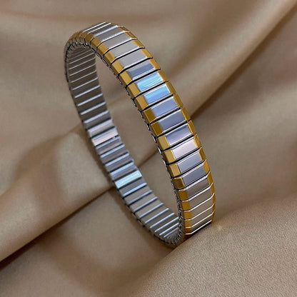 Vintage Waterproof Stainless Steel Heart Bangles