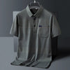 Men's Striped Short Sleeve Pocket T-Shirt