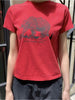 Vintage Red Cotton T-Shirts for Women