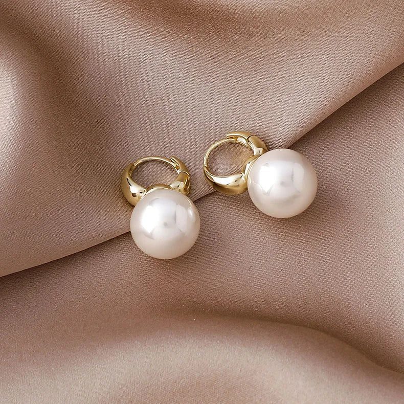 Elegant Pearl Drop Earrings for Women