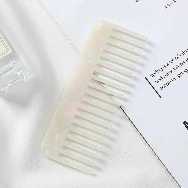 Colorful Wide Tooth Hair Combs for Travel