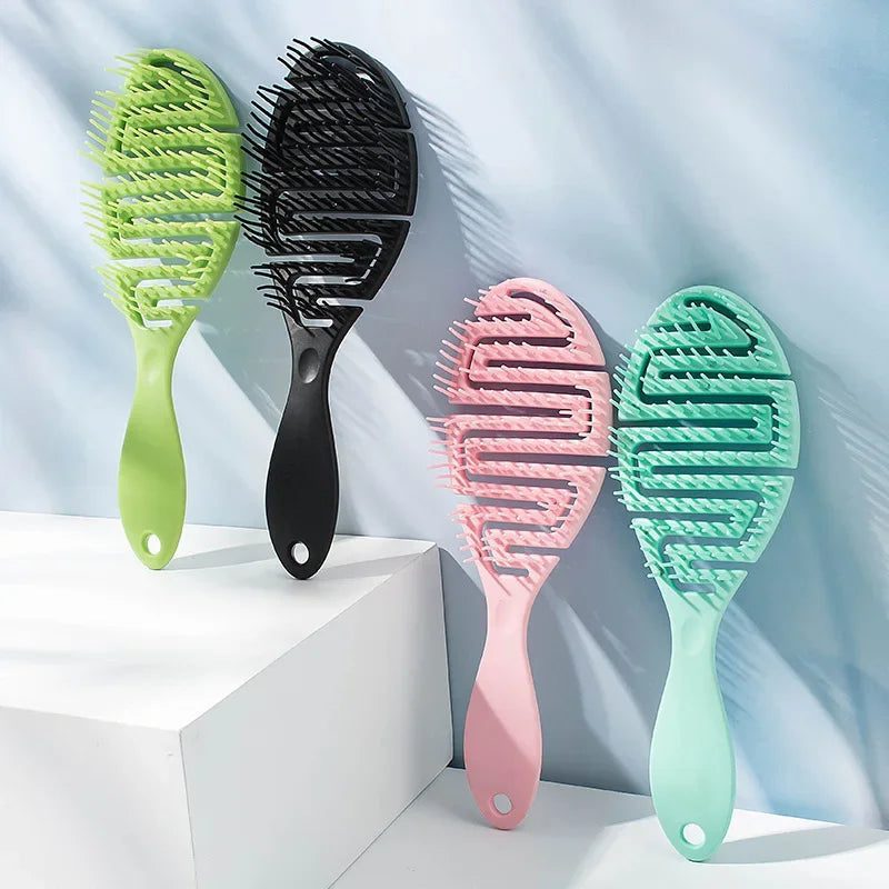 Anti-Tangle Wet Dry Hair Brush Comb