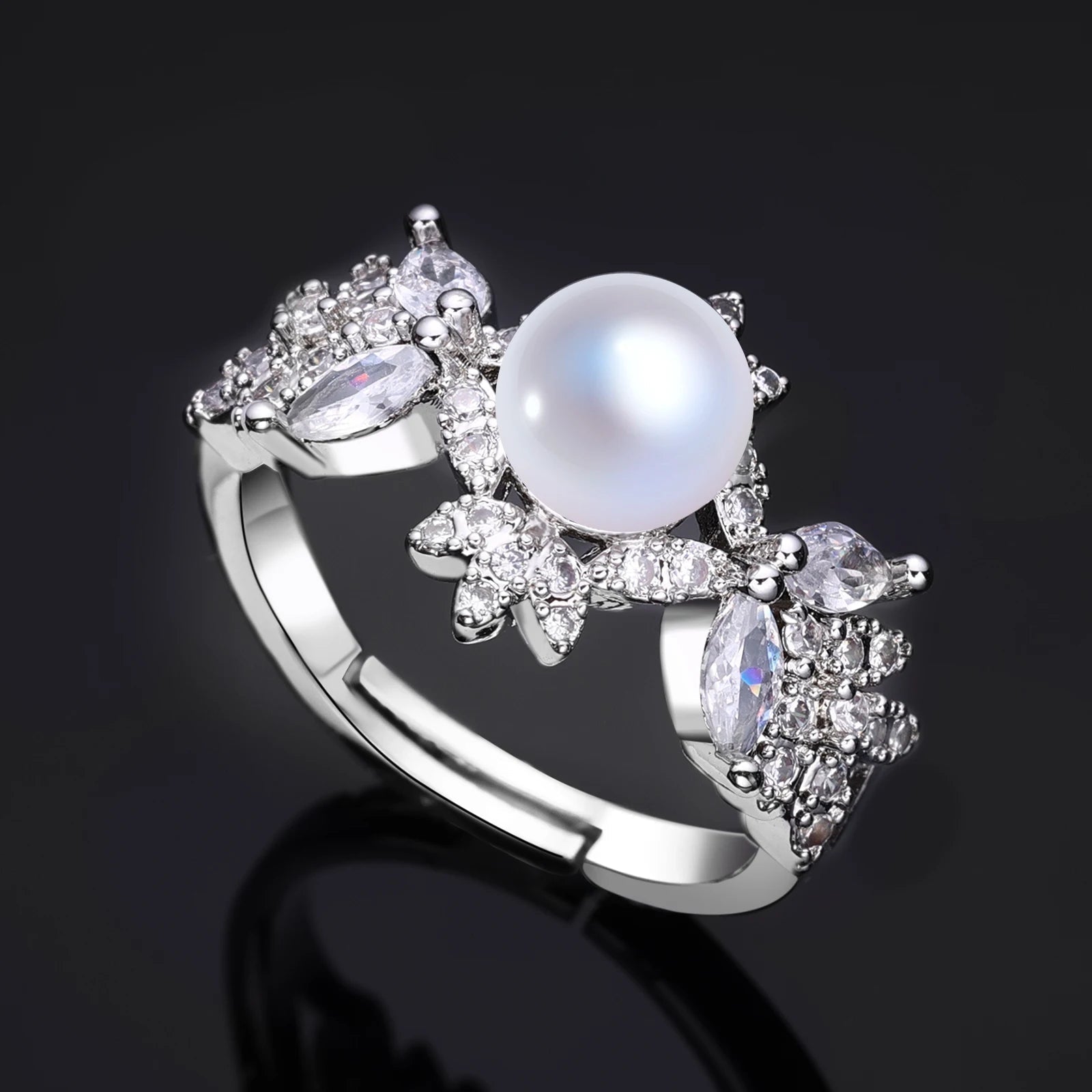 Elegant Pearl Jewelry Set for Weddings