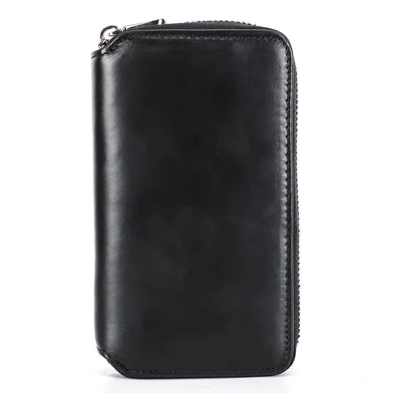 Chic Vintage Leather Watch Travel Case Storage