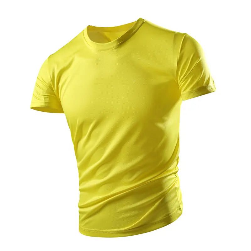 Lightweight Men's Quick-Drying Ice Silk T-Shirt