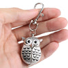 Vintage Owl Pocket Watch Keychain Gift