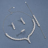 Luxury Bridal Zirconia Jewelry Sets for Weddings