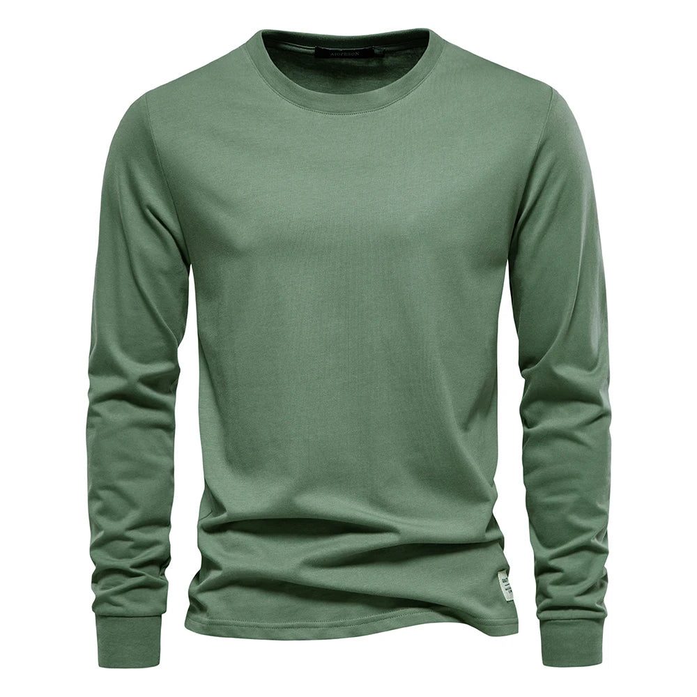 High-Quality Men's Casual Cotton T-Shirt