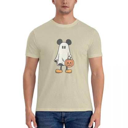 Men's Halloween Mickey Mouse T-Shirt Cotton
