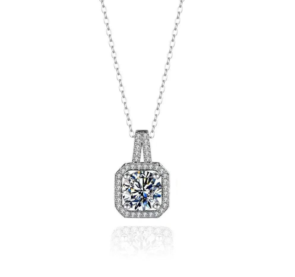 Luxury Moissanite Wedding Jewelry Set for Lovers