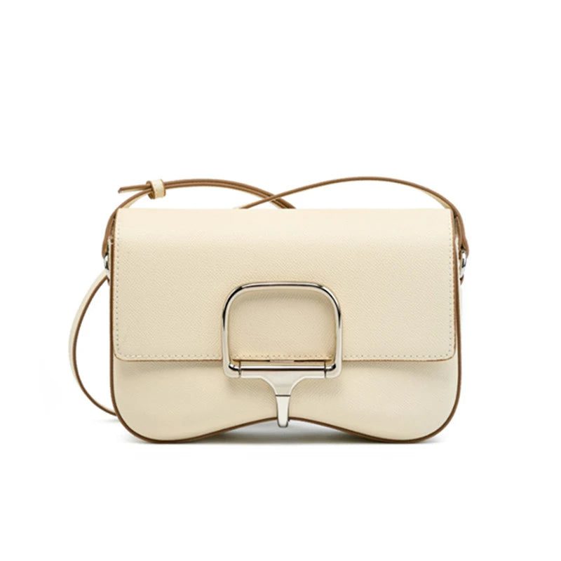 Trendy Cowhide Leather Crossbody Bags for Women