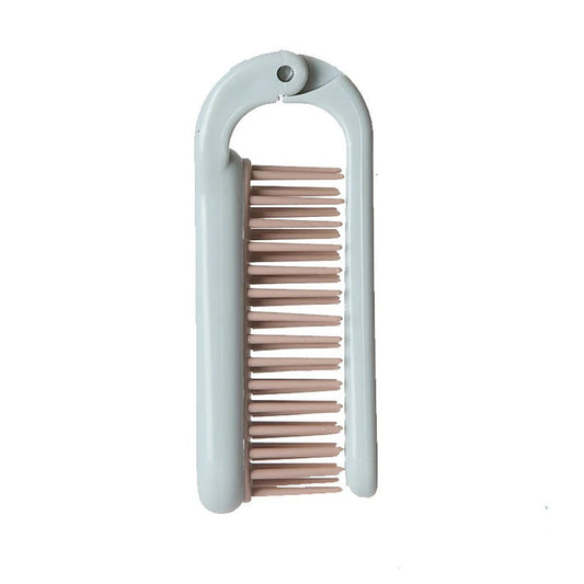 Portable Foldable Hair Comb for Travel Styling