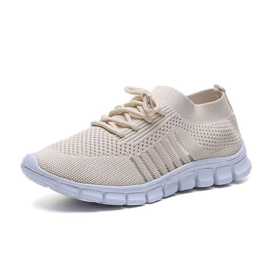 Trendy Breathable Mesh Platform Sneakers for Women