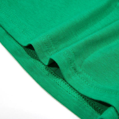 High Quality Green Cotton T-Shirt for Men