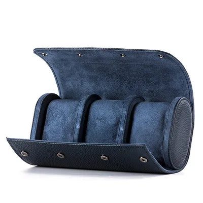 Portable Watch Roll Case with Removable Pillows