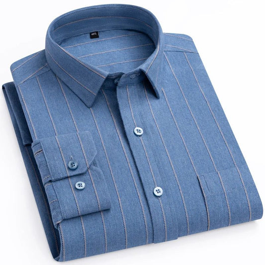 Men's Premium Flannel Long Sleeve Shirt