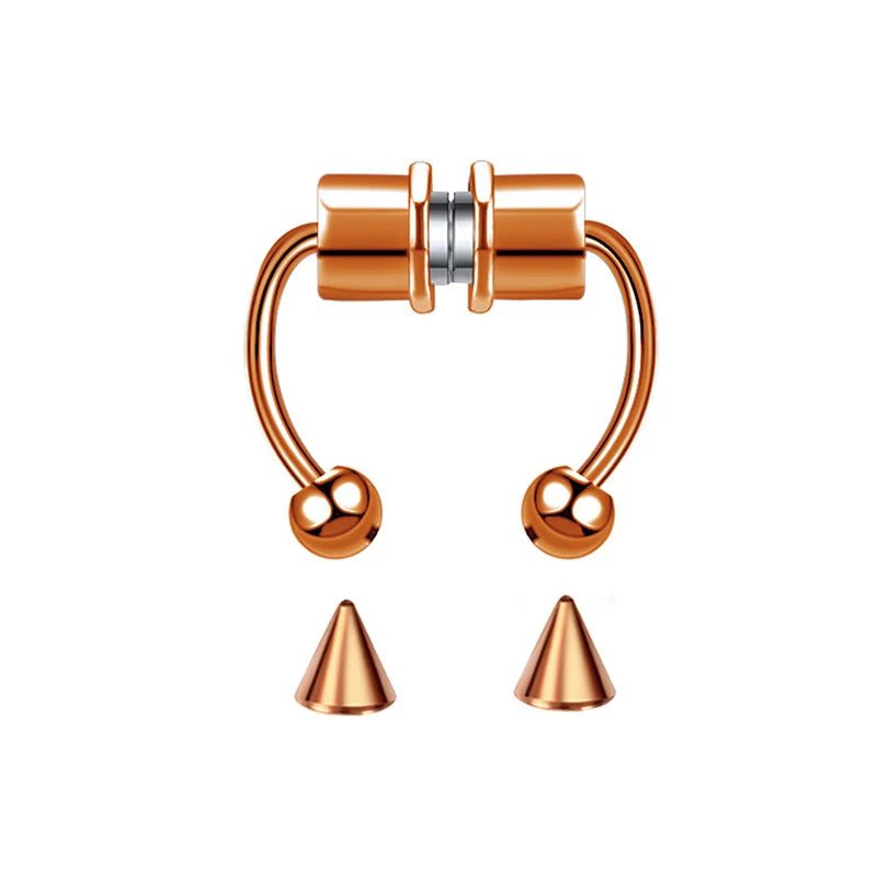 Stainless Steel Fake Septum Nose Ring