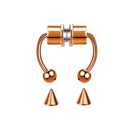 Stainless Steel Fake Septum Nose Ring