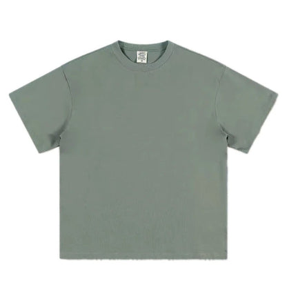 Heavy-Duty Cotton T-Shirt for Men, 500g
