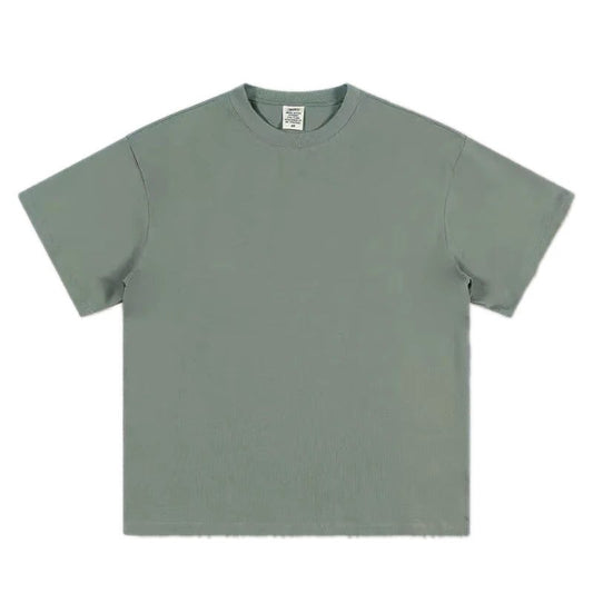 Heavy-Duty Cotton T-Shirt for Men, 500g