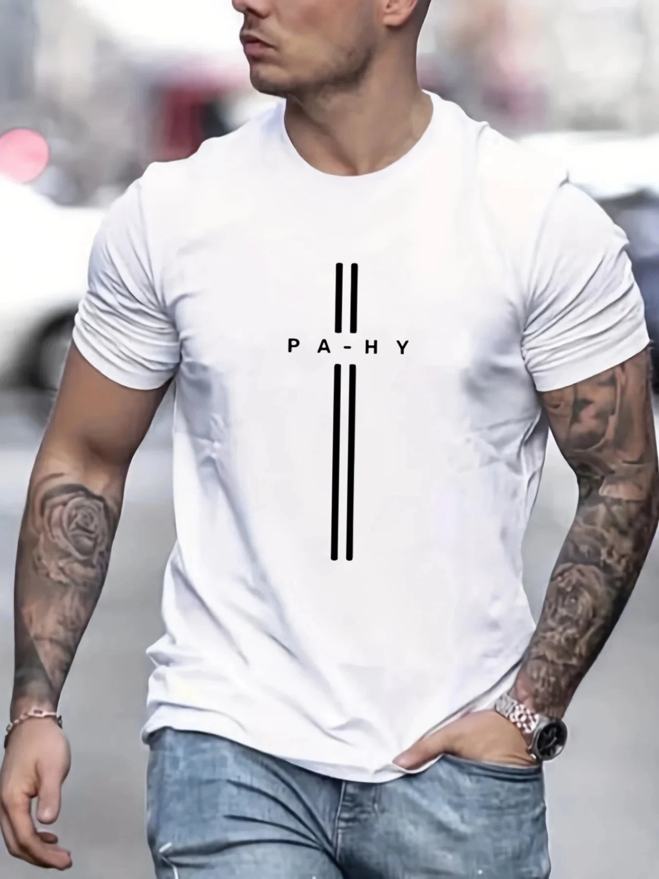 2024 Men's Cotton Short Sleeve T-Shirt